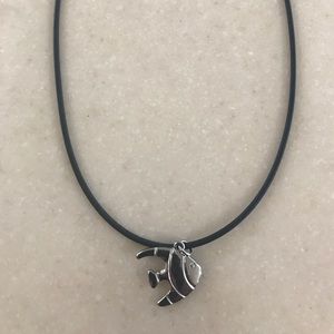 Charm choker necklace
